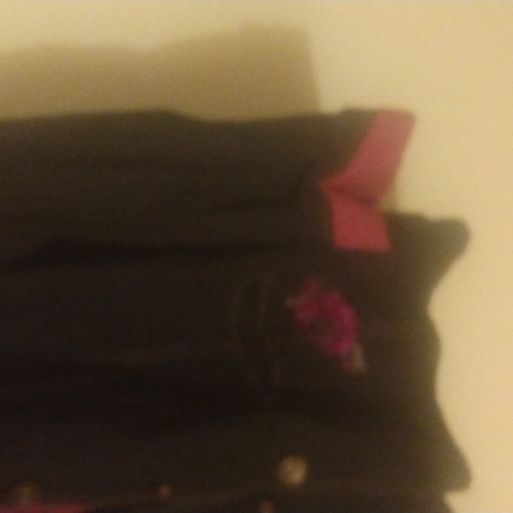 Stylish denim jacket size 2X.  Beautiful fuchsia lining. - Picture 5 of 13